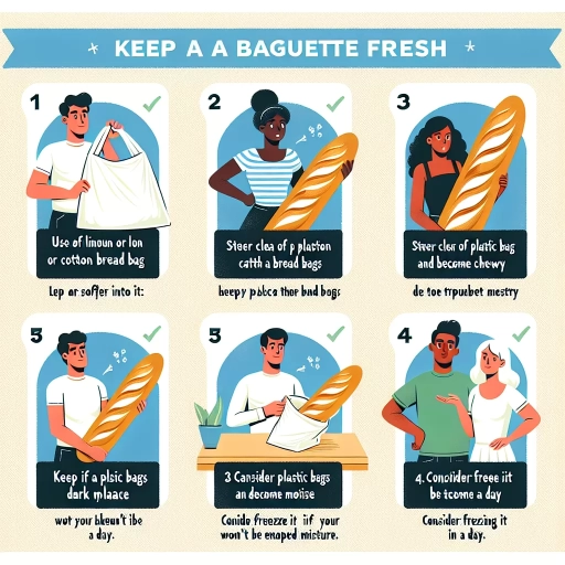 how to keep baguette fresh