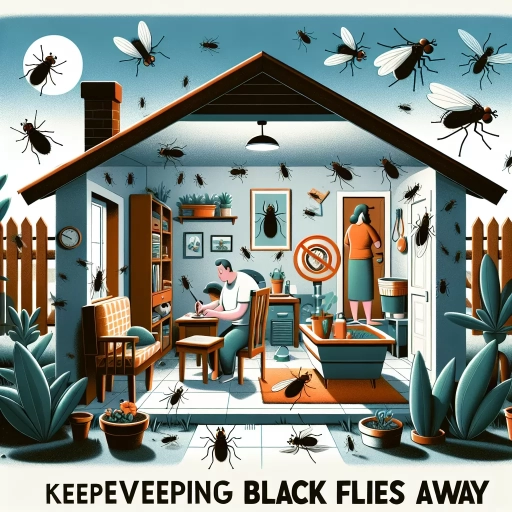 how to keep black flies away