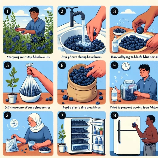 how to keep blueberries fresh