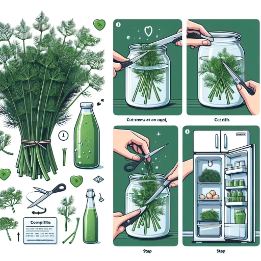 how to keep dill fresh