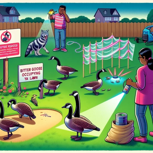 how to keep geese off your lawn