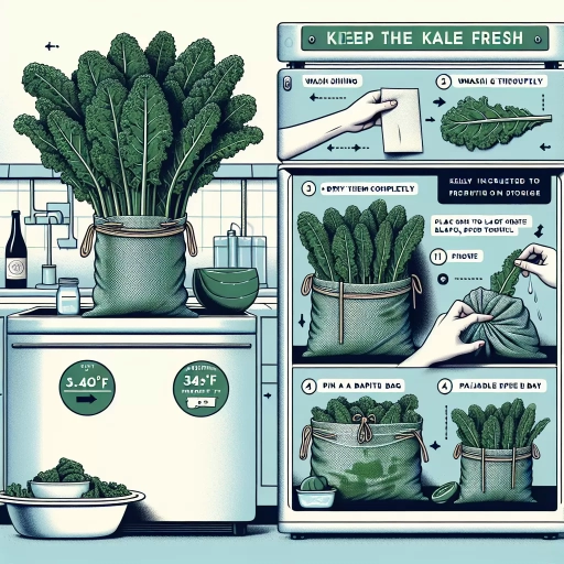 how to keep kale fresh