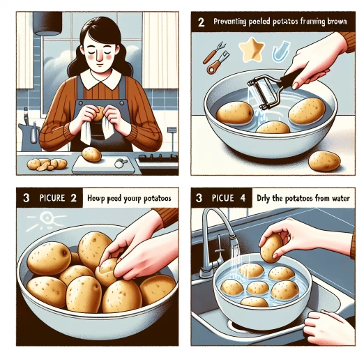 how to keep peeled potatoes from turning brown