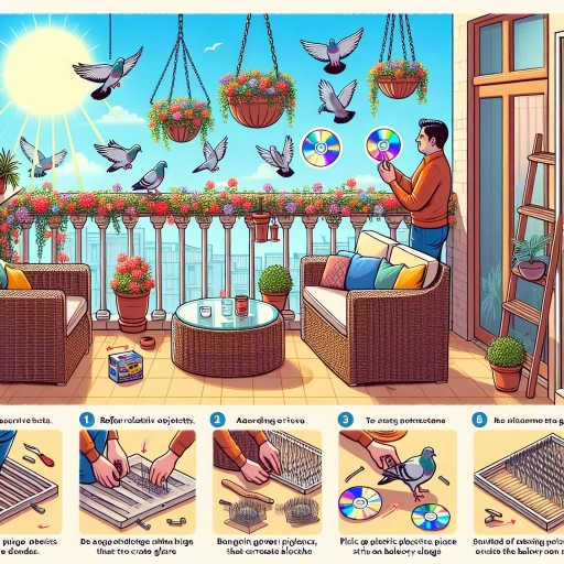 how to keep pigeons off balcony