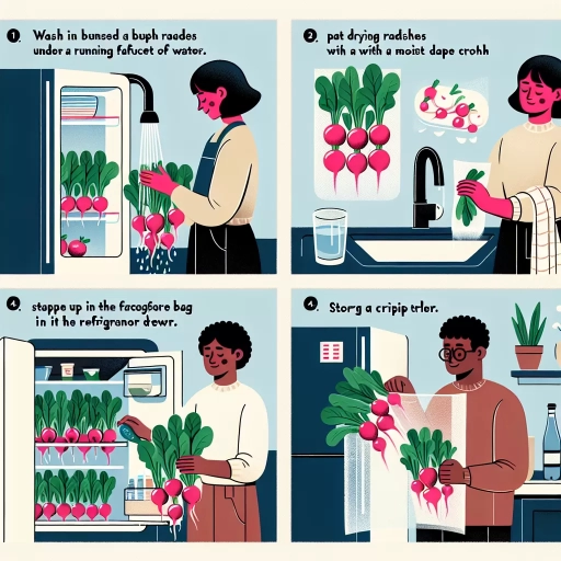 how to keep radishes fresh