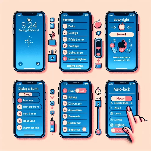 how to keep screen on iphone