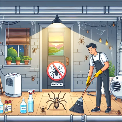 how to keep spiders out of basement