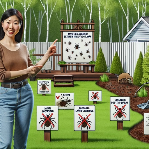 how to keep ticks out of your yard