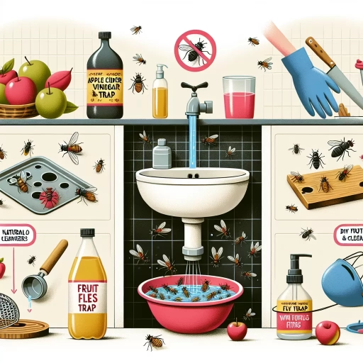 how to kill fruit flies in drains