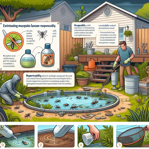 how to kill mosquito larvae