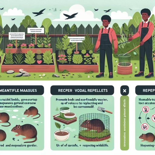 how to kill voles