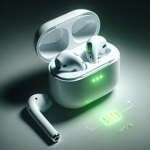 how to know if airpods are charging