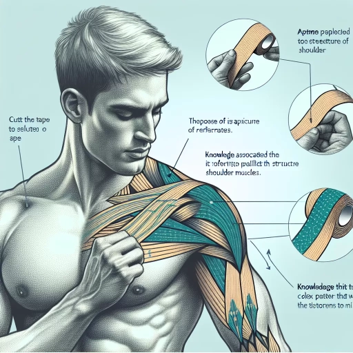 how to kt tape a shoulder