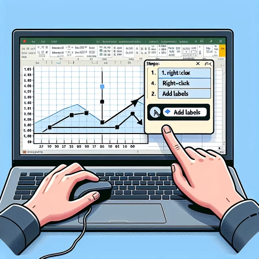 how to label axis in excel