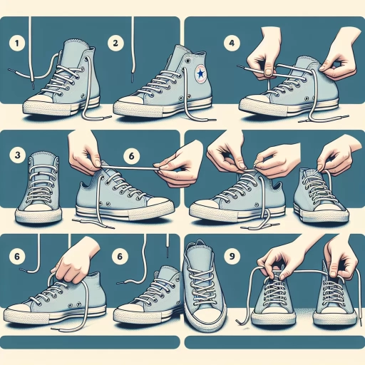 how to lace converse