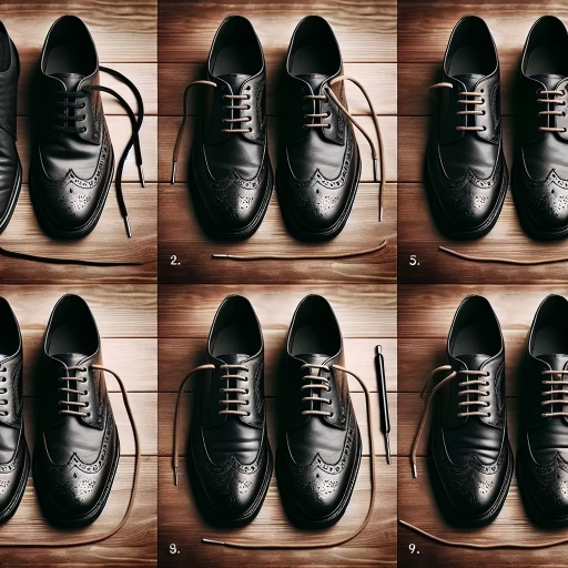 how to lace dress shoes