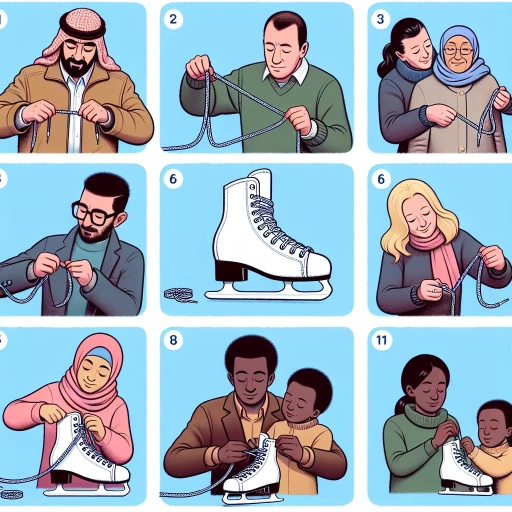 how to lace skates