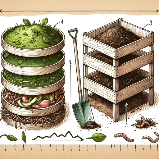 how to layer a compost bin
