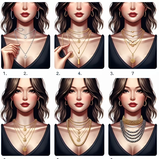 how to layer necklaces
