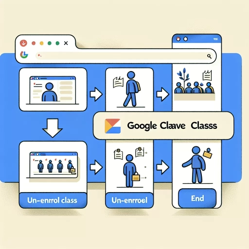 how to leave a class on google classroom