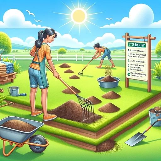 how to level lawn