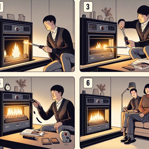 how to light a gas fireplace