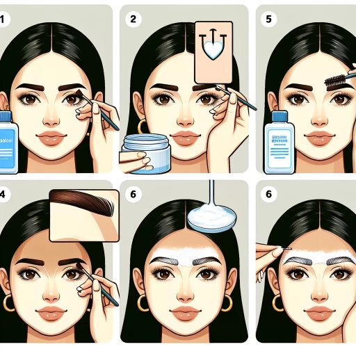 how to lighten eyebrows