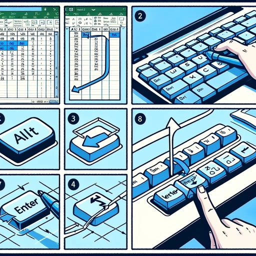 how to line break in excel