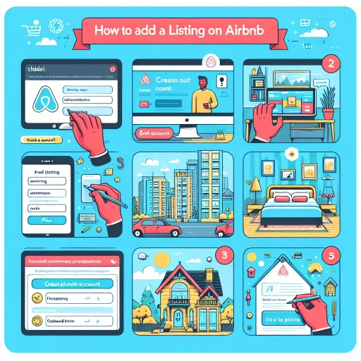 how to list on airbnb