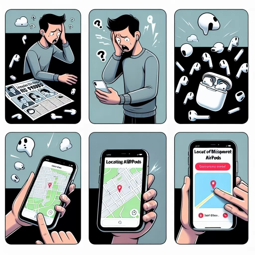 how to locate airpods