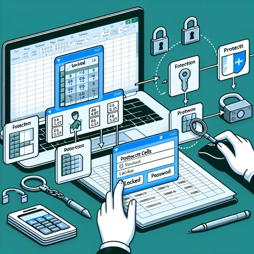 how to lock certain cells in excel
