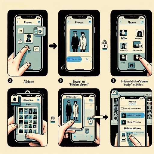 how to lock hidden photos on iphone