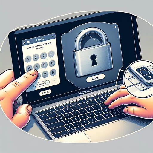 how to lock macbook