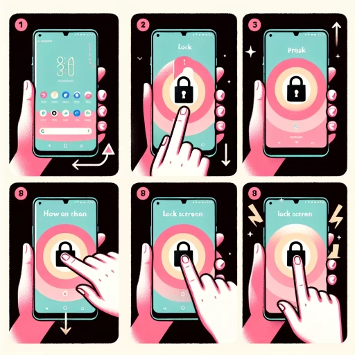 how to lock screen on samsung
