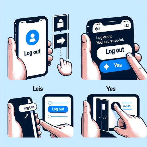 how to log out messenger