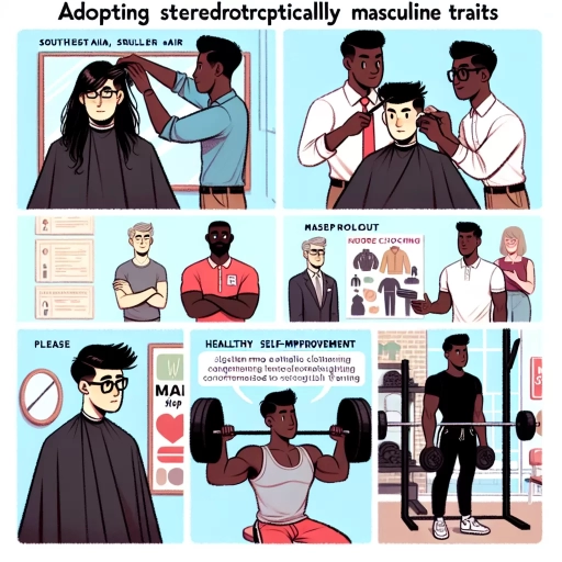 how to look more masculine