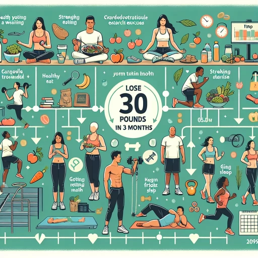 how to lose 30 pounds in 3 months