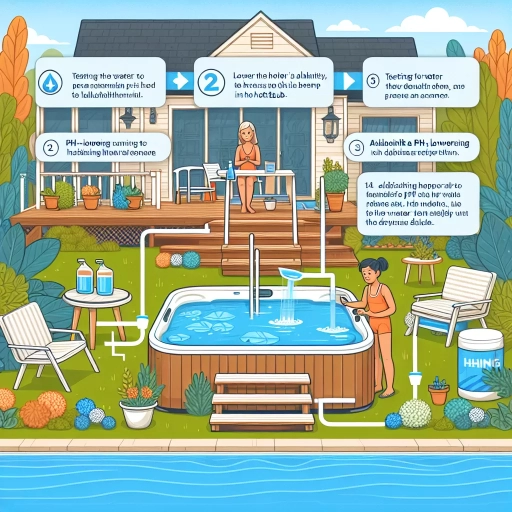 how to lower alkalinity in hot tub