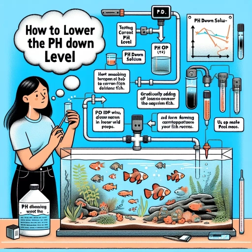 how to lower ph in aquarium