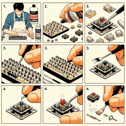 how to lube switches