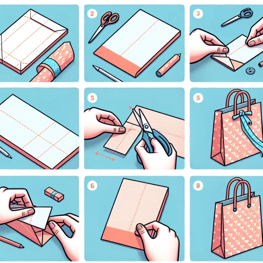 how to make a bag with wrapping paper