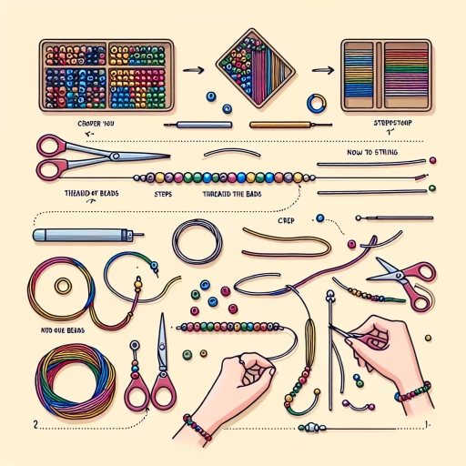 how to make a beaded bracelet
