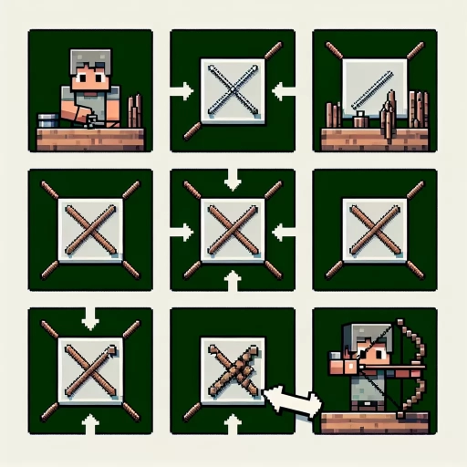 how to make a bow in minecraft