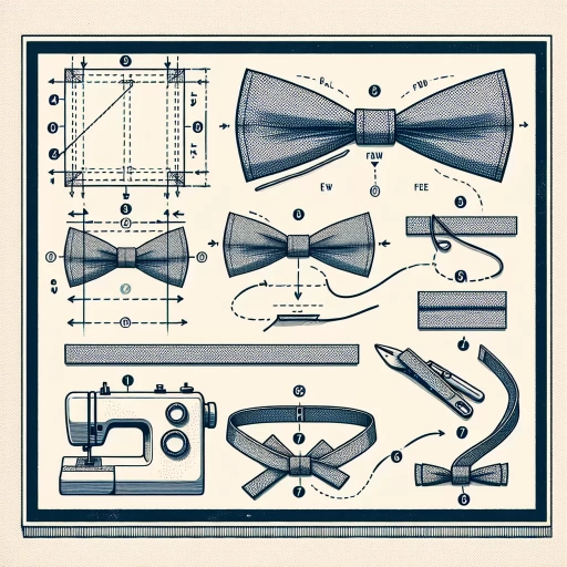 how to make a bow tie
