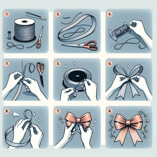 how to make a bow with wired ribbon