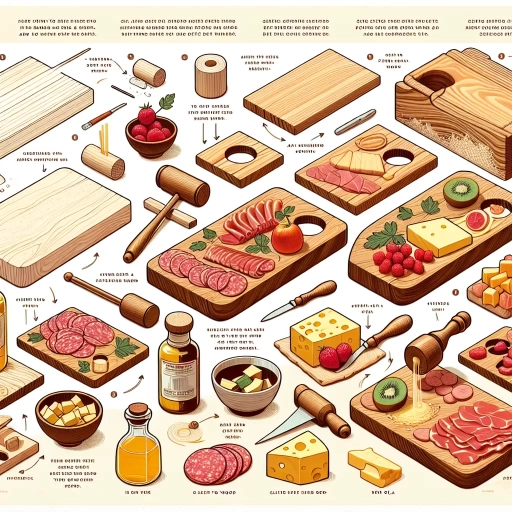 how to make a charcuterie board out of wood