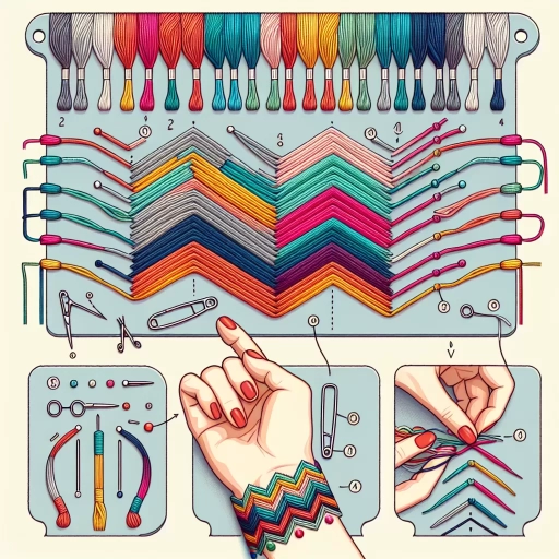 how to make a chevron bracelet