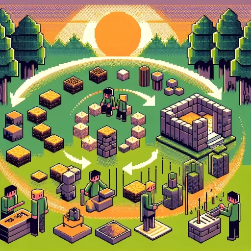 how to make a circle in minecraft