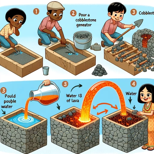 how to make a cobblestone generator
