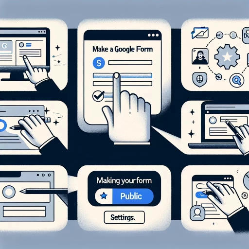 how to make a google form public